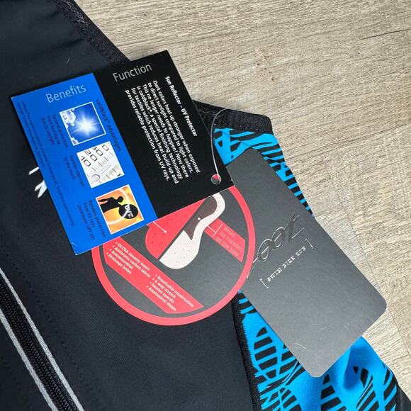 New ZOOT Womens Ultra Tri Racesuit Triathlon Malibu Blue Floral Size XS NWT - Picture 8 of 10